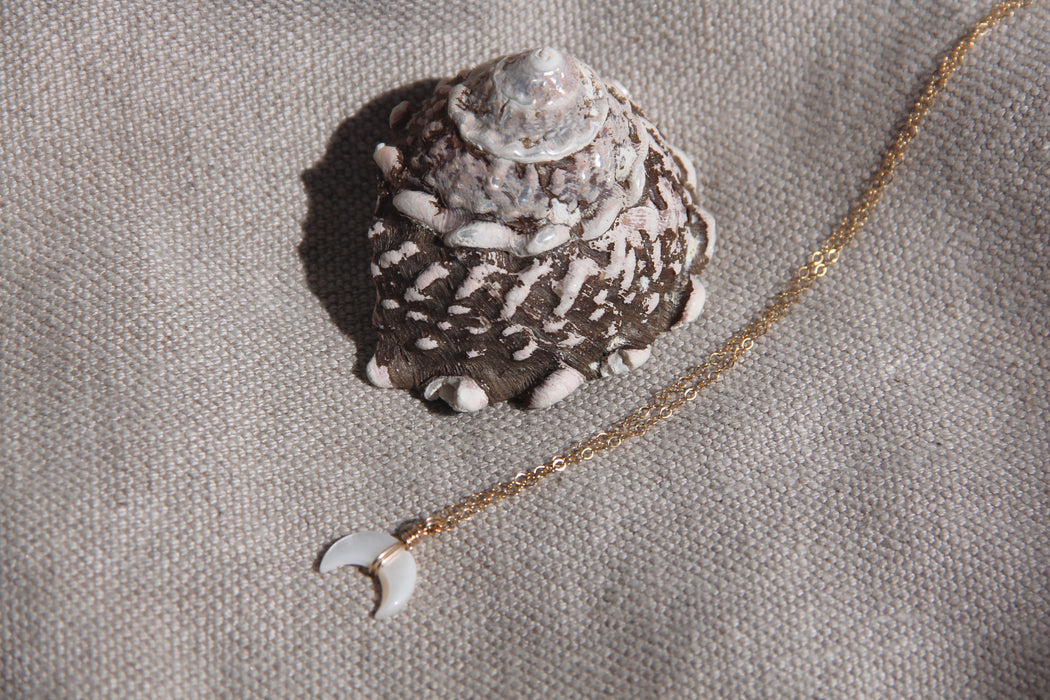 Crescent Moon Necklace